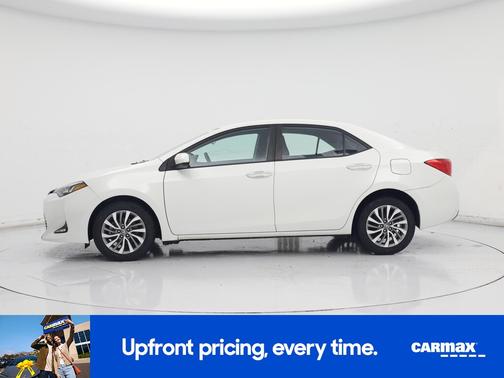 White 2018 Toyota Corolla XLE