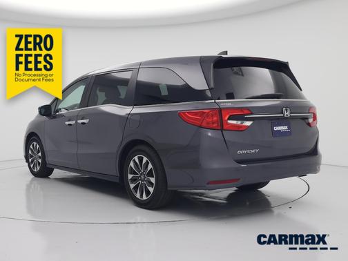 Blue 2021 Honda Odyssey EX-L