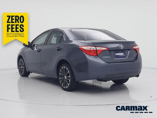 Gray 2015 Toyota Corolla S Plus