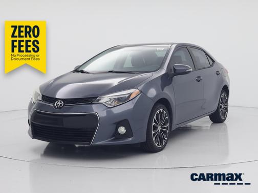 Gray 2015 Toyota Corolla S Plus