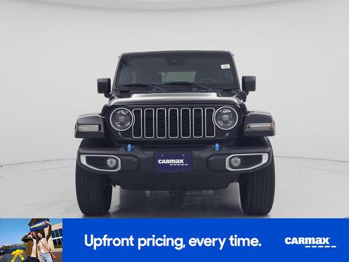 Black 2024 Jeep Wrangler 4xe Sahara