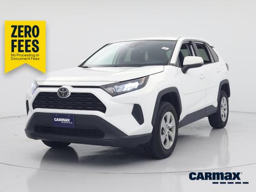 White 2022 Toyota RAV4 LE