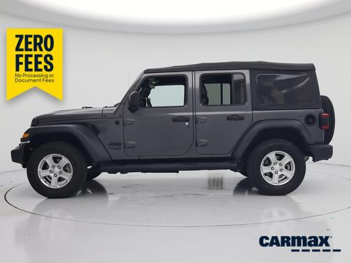 Gray 2021 Jeep Wrangler Unlimited Sport S