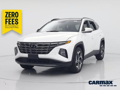 White 2023 Hyundai TUCSON Limited