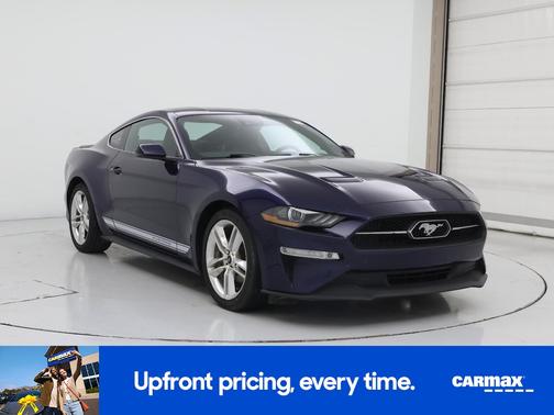 Blue 2020 Ford Mustang Ecoboost Premium