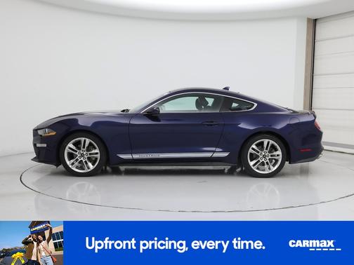 Blue 2020 Ford Mustang Ecoboost Premium