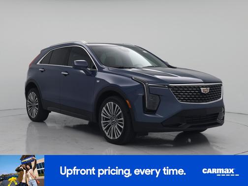 Blue 2024 Cadillac XT4 Premium Luxury