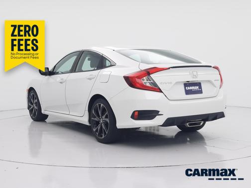 White 2021 Honda Civic Sport