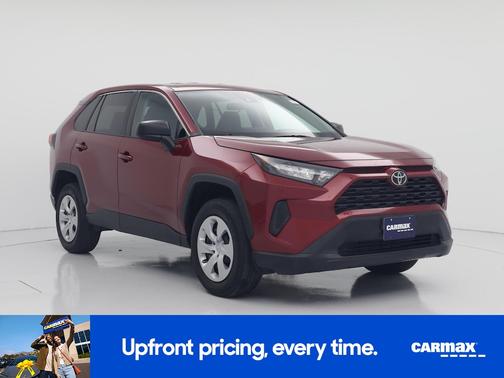 Red 2022 Toyota RAV4 LE