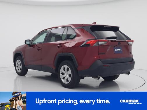 Red 2022 Toyota RAV4 LE