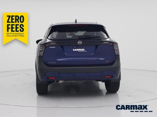 Blue 2025 Nissan Kicks SR