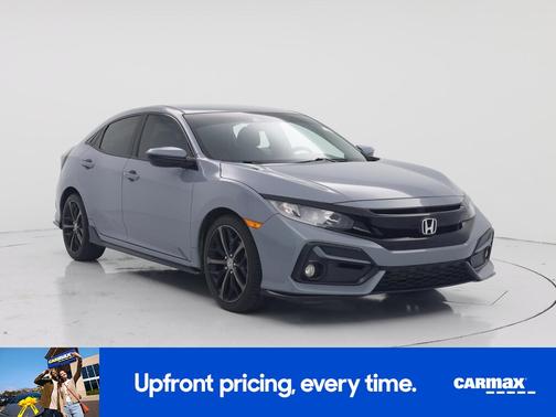 Gray 2021 Honda Civic Sport