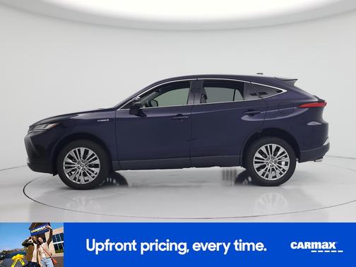 Blue 2021 Toyota Venza XLE
