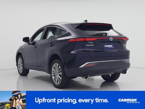 Blue 2021 Toyota Venza XLE