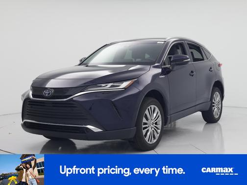 Blue 2021 Toyota Venza XLE