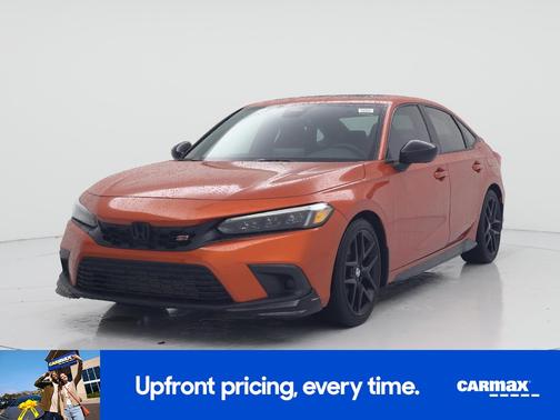 Orange 2023 Honda Civic SI