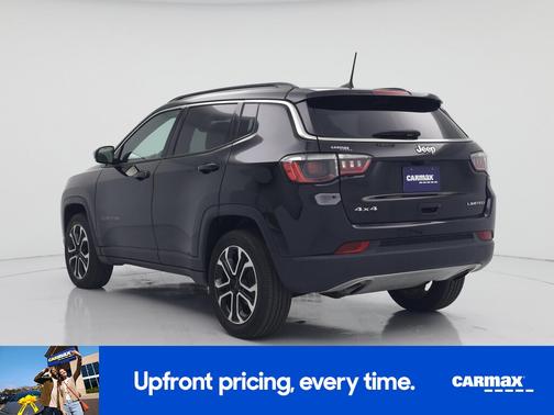 Black 2023 Jeep Compass Limited
