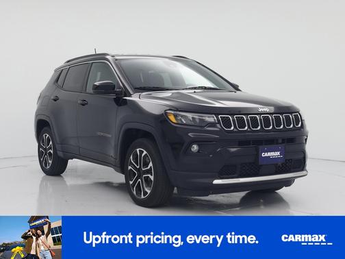 Black 2023 Jeep Compass Limited