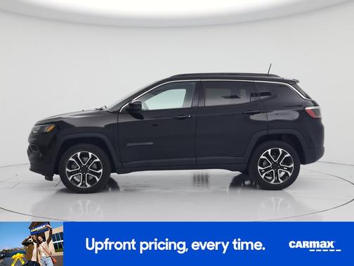 Black 2023 Jeep Compass Limited