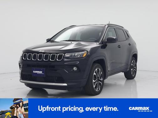 Black 2023 Jeep Compass Limited
