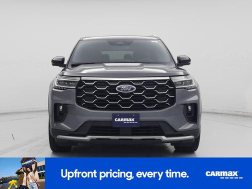 Gray 2025 Ford Explorer Platinum