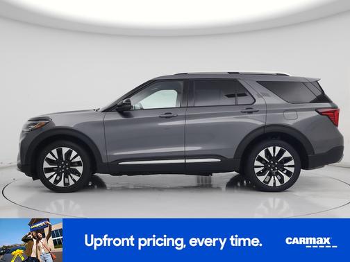 Gray 2025 Ford Explorer Platinum