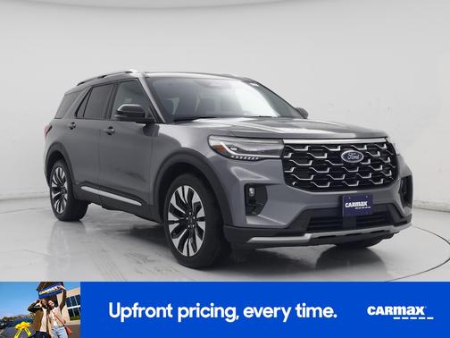 Gray 2025 Ford Explorer Platinum