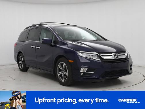Blue 2018 Honda Odyssey Touring