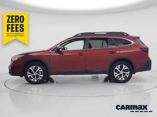Burgundy 2020 Subaru Outback Limited