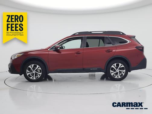 Burgundy 2020 Subaru Outback Limited