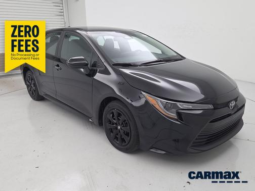 Black 2025 Toyota Corolla LE