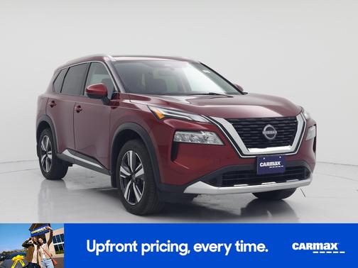 Red 2023 Nissan Rogue Platinum