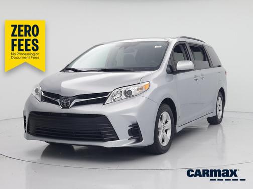 Silver 2020 Toyota Sienna LE