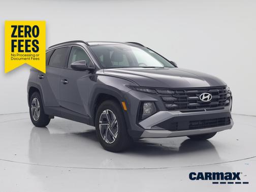 Gray 2025 Hyundai TUCSON Hybrid Blue