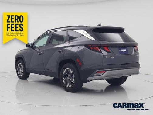 Gray 2025 Hyundai TUCSON Hybrid Blue