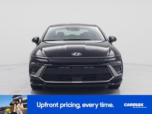 Black 2025 Hyundai SONATA SEL