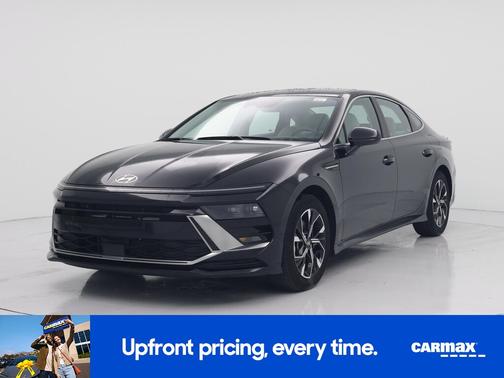 Black 2025 Hyundai SONATA SEL