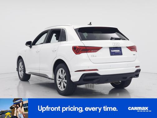 White 2023 Audi Q3 S-Line Premium