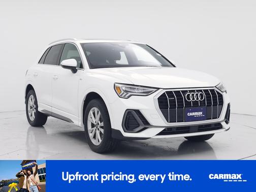 White 2023 Audi Q3 S-Line Premium
