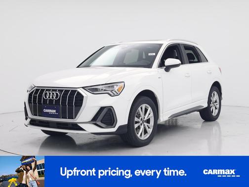 White 2023 Audi Q3 S-Line Premium
