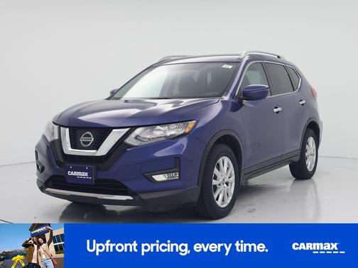 Blue 2017 Nissan Rogue SV