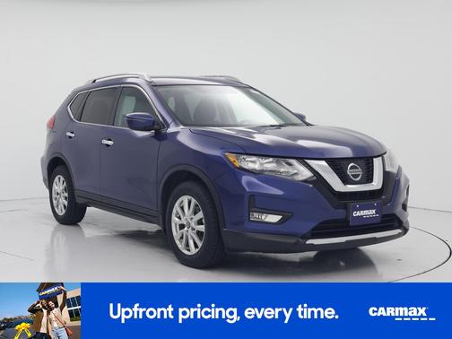 Blue 2017 Nissan Rogue SV