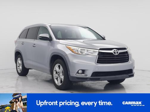 Silver 2016 Toyota Highlander Limited