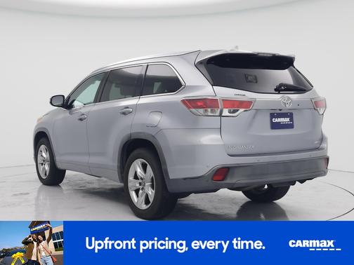 Silver 2016 Toyota Highlander Limited