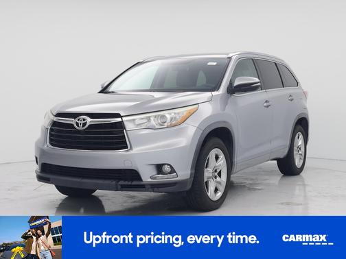 Silver 2016 Toyota Highlander Limited