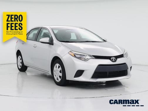 Silver 2015 Toyota Corolla L