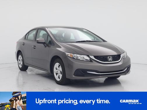 Gray 2014 Honda Civic LX