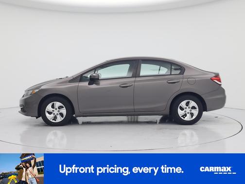 Gray 2014 Honda Civic LX