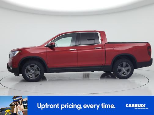 Red 2023 Honda Ridgeline RTL-E