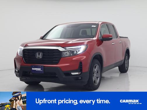 Red 2023 Honda Ridgeline RTL-E